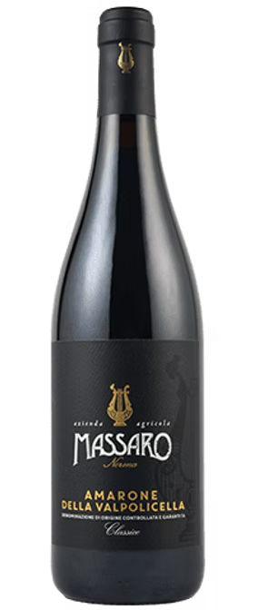 Massaro Norma, Amarone 2018 DOCG Økologisk Skaffevare